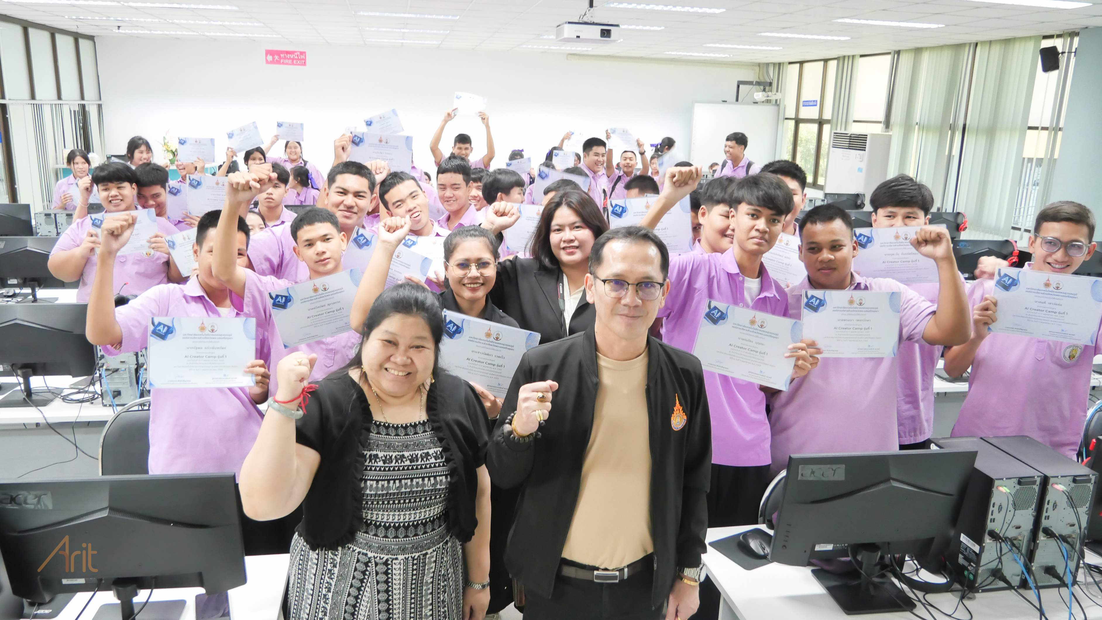 ปิดค่าย “AI Creator Camp” จุดประกายเยาวชนก้าวสู่ยุค AI รุ่นที่ 1